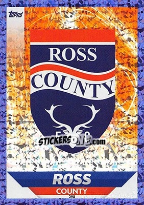 Sticker Club Badge - SPFL 2018-2019. Match Attax n. 298 - Topps