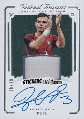 Sticker Pepe - National Treasures Soccer 2018 - Panini