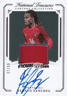 Sticker Renato Sanches - National Treasures Soccer 2018 - Panini