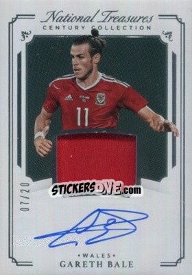 Sticker Gareth Bale - National Treasures Soccer 2018 n. CCMA35 - Panini