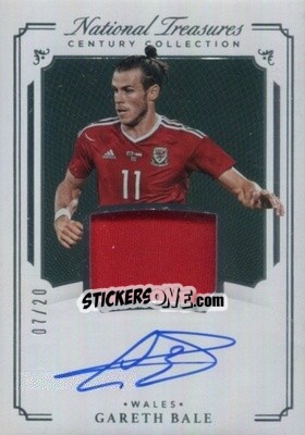 Cromo Gareth Bale - National Treasures Soccer 2018 - Panini