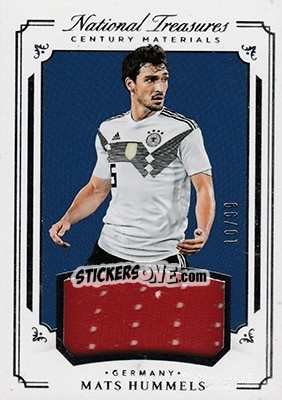 Figurina Mats Hummels - National Treasures Soccer 2018 - Panini