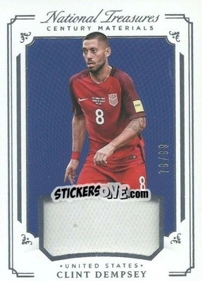 Cromo Clint Dempsey - National Treasures Soccer 2018 - Panini