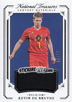 Sticker Kevin De Bruyne - National Treasures Soccer 2018 n. CM12 - Panini