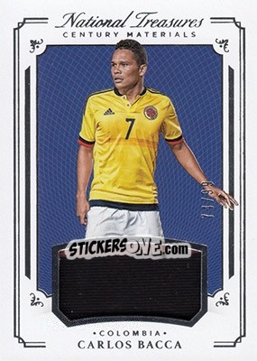 Sticker Carlos Bacca - National Treasures Soccer 2018 n. CM13 - Panini