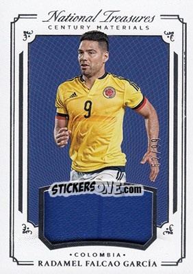 Sticker Radamel Falcao Garcia - National Treasures Soccer 2018 n. CM16 - Panini