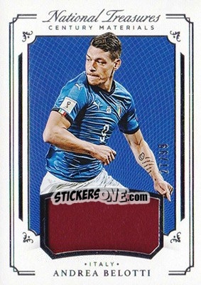 Sticker Andrea Belotti - National Treasures Soccer 2018 n. CM18 - Panini