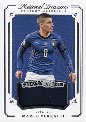 Sticker Marco Verratti - National Treasures Soccer 2018 n. CM19 - Panini