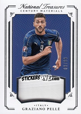 Sticker Graziano Pelle - National Treasures Soccer 2018 n. CM21 - Panini