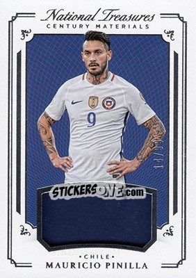 Sticker Mauricio Pinilla - National Treasures Soccer 2018 - Panini