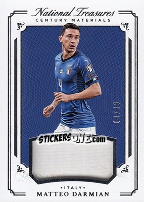 Sticker Matteo Darmian - National Treasures Soccer 2018 n. CM25 - Panini