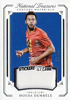 Sticker Mousa Dembele - National Treasures Soccer 2018 n. CM30 - Panini