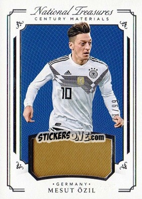 Cromo Mesut Ozil - National Treasures Soccer 2018 - Panini