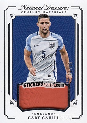 Sticker Gary Cahill - National Treasures Soccer 2018 - Panini