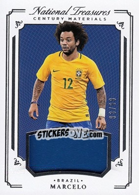 Sticker Marcelo - National Treasures Soccer 2018 - Panini