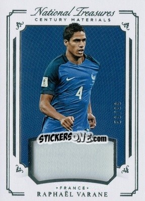 Sticker Raphael Varane - National Treasures Soccer 2018 n. CM35 - Panini