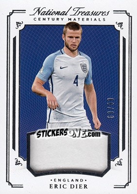Sticker Eric Dier - National Treasures Soccer 2018 n. CM36 - Panini