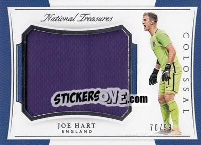 Sticker Joe Hart - National Treasures Soccer 2018 - Panini