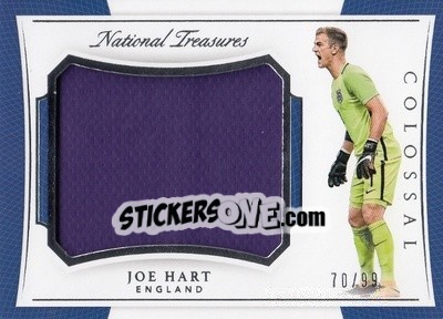 Sticker Joe Hart - National Treasures Soccer 2018 n. CLM13 - Panini