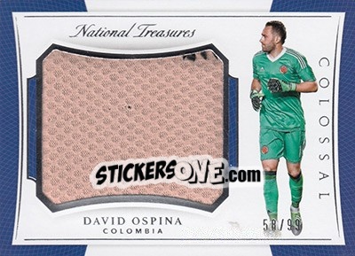 Sticker David Ospina - National Treasures Soccer 2018 - Panini