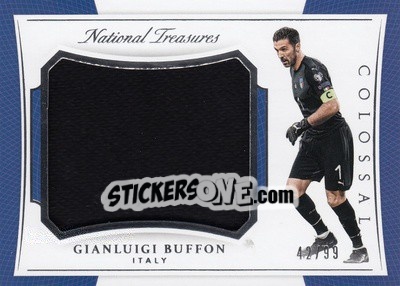 Sticker Gianluigi Buffon - National Treasures Soccer 2018 n. CLM24 - Panini