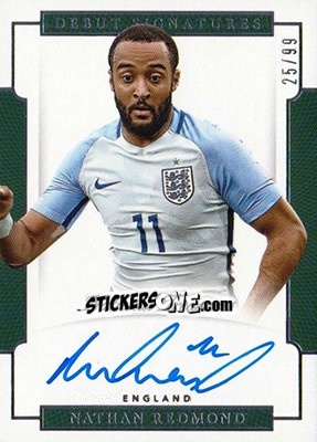 Sticker Nathan Redmond - National Treasures Soccer 2018 n. DS18 - Panini