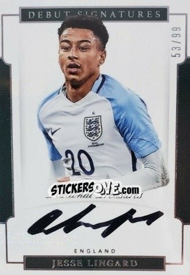 Sticker Jesse Lingard - National Treasures Soccer 2018 n. DS19 - Panini