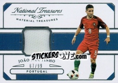 Sticker Joao Moutinho - National Treasures Soccer 2018 - Panini