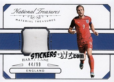 Sticker Harry Kane - National Treasures Soccer 2018 n. MT21 - Panini