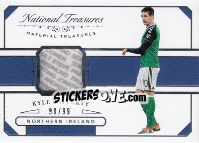 Cromo Kyle Lafferty - National Treasures Soccer 2018 - Panini