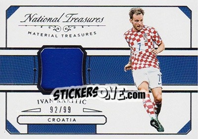 Cromo Ivan Rakitic - National Treasures Soccer 2018 - Panini