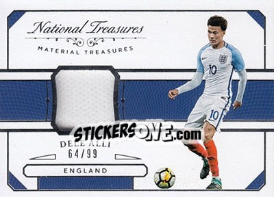 Sticker Dele Alli - National Treasures Soccer 2018 - Panini