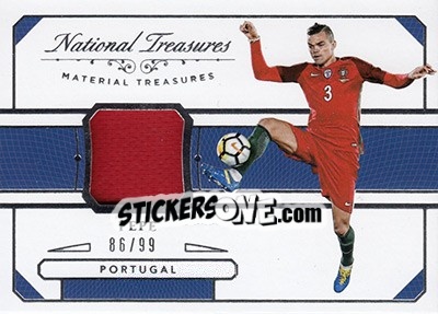 Sticker Pepe - National Treasures Soccer 2018 n. MT34 - Panini