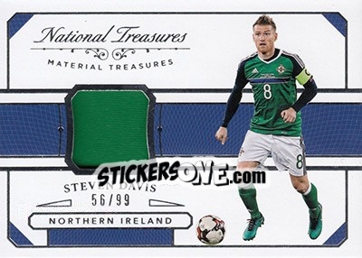 Sticker Steven Davis - National Treasures Soccer 2018 n. MT46 - Panini
