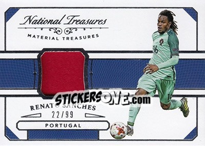 Sticker Renato Sanches - National Treasures Soccer 2018 n. MT50 - Panini