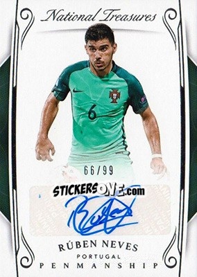 Figurina Ruben Neves - National Treasures Soccer 2018 - Panini