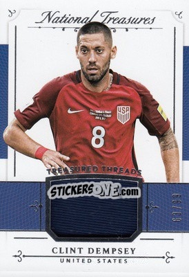 Sticker Clint Dempsey - National Treasures Soccer 2018 n. TT2 - Panini