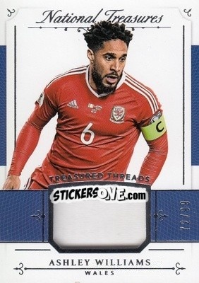 Cromo Ashley Williams - National Treasures Soccer 2018 - Panini