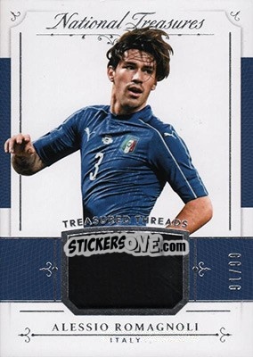 Sticker Alessio Romagnoli - National Treasures Soccer 2018 - Panini