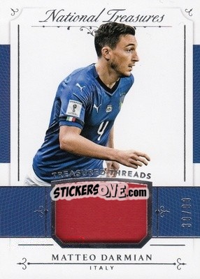 Sticker Matteo Darmian - National Treasures Soccer 2018 n. TT44 - Panini