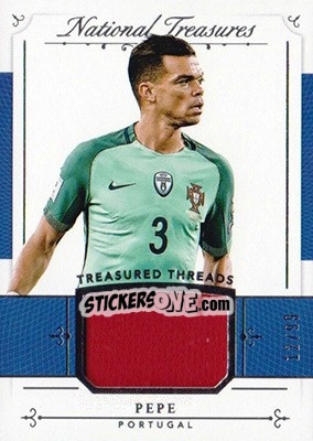 Cromo Pepe - National Treasures Soccer 2018 - Panini