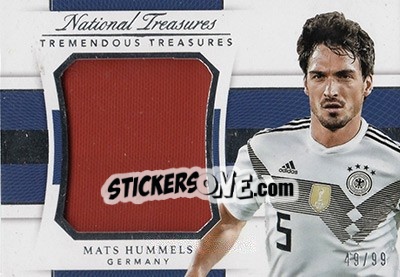 Sticker Mats Hummels - National Treasures Soccer 2018 - Panini