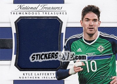 Cromo Kyle Lafferty - National Treasures Soccer 2018 - Panini