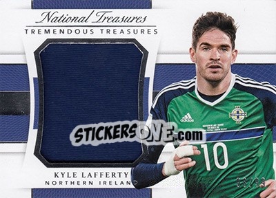 Sticker Kyle Lafferty - National Treasures Soccer 2018 n. TRT29 - Panini