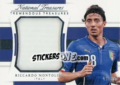 Sticker Riccardo Montolivo - National Treasures Soccer 2018 n. TRT30 - Panini