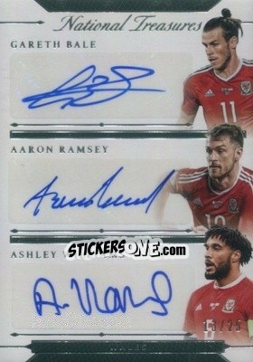 Cromo Aaron Ramsey / Ashley Williams / Gareth Bale