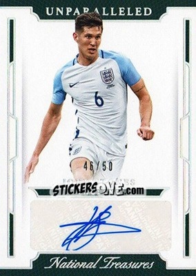 Sticker John Stones - National Treasures Soccer 2018 n. U12 - Panini