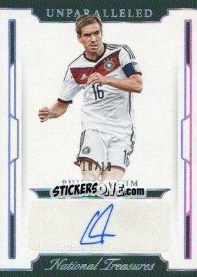 Cromo Philipp Lahm - National Treasures Soccer 2018 - Panini