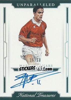 Sticker Marc Overmars - National Treasures Soccer 2018 - Panini