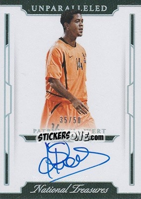 Sticker Patrick Kluivert - National Treasures Soccer 2018 n. U82 - Panini